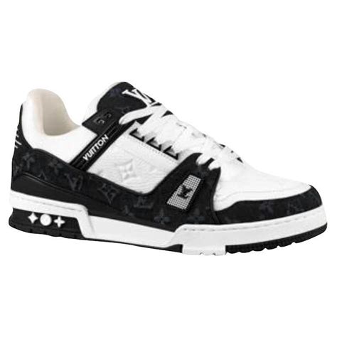 louis vuitton trainer noir|Louis Vuitton trainers men's.